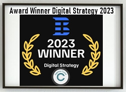 Award Winner Digital Strategy Agentur Com4 TechBehemoths 2023