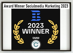 Award Winner Social Media Marketing Agentur Com4 TechBehemoths 2023
